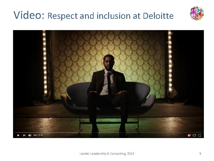 Video: Respect and inclusion at Deloitte Lander Leadership & Consulting, 2018 3 