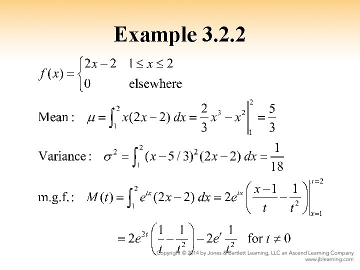 Example 3. 2. 2 