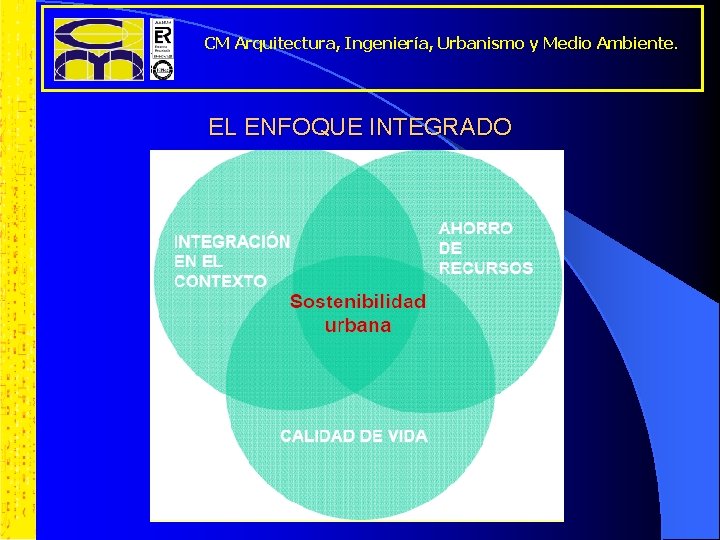 CM Arquitectura, Ingeniería, Urbanismo y Medio Ambiente. EL ENFOQUE INTEGRADO 