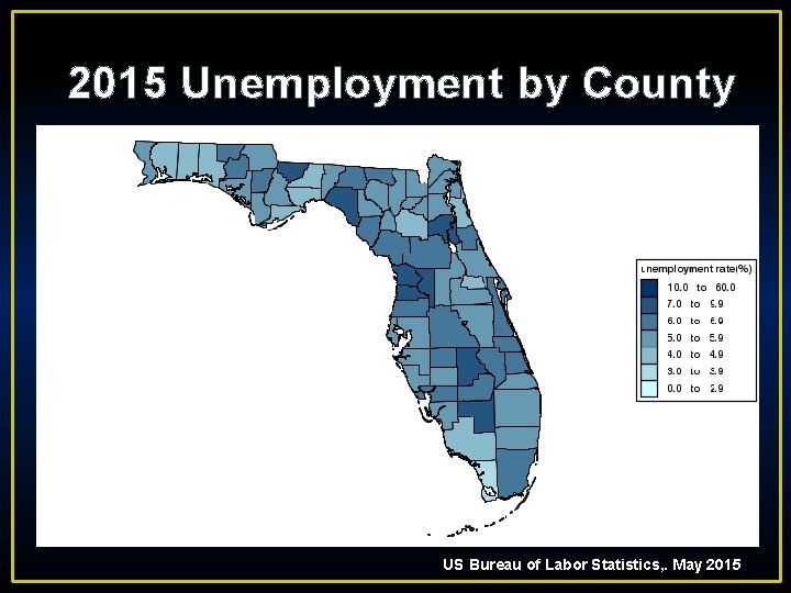 2015 Unemployment by County US Bureau of Labor Statistics, . May 2015 