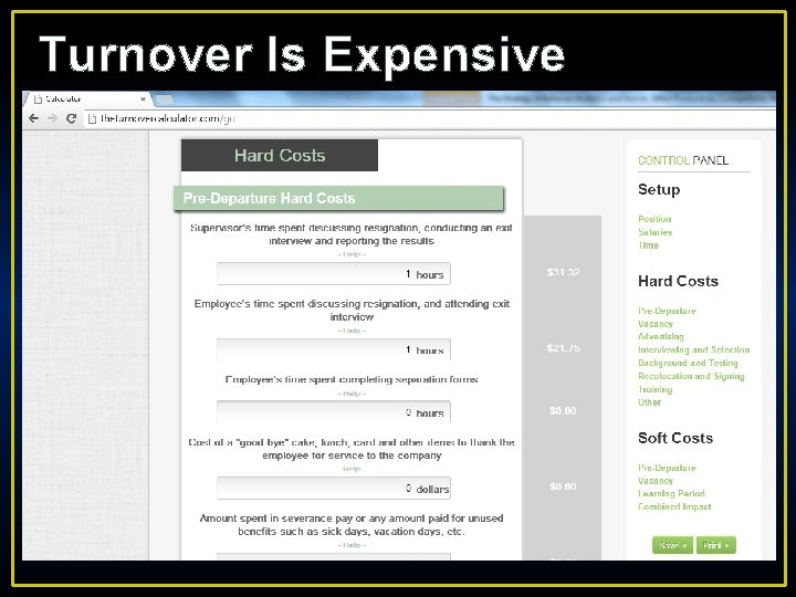 Turnover Is Expensive 