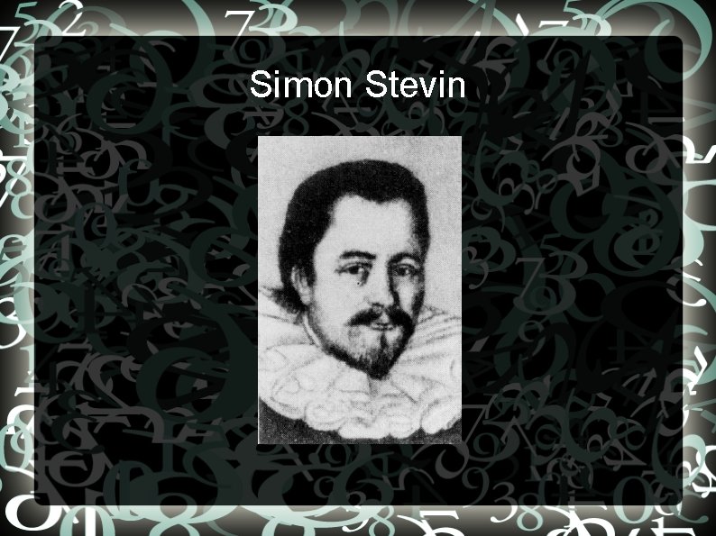 Simon Stevin 
