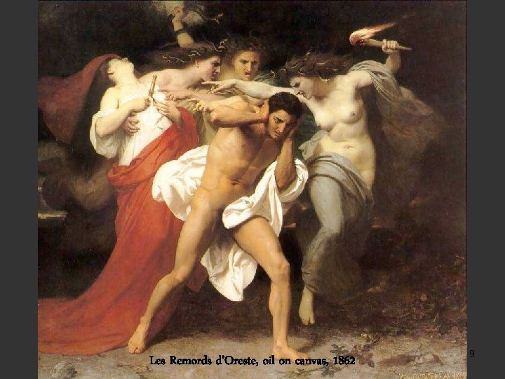 Les Remords d’Oreste, oil on canvas, 1862 19 