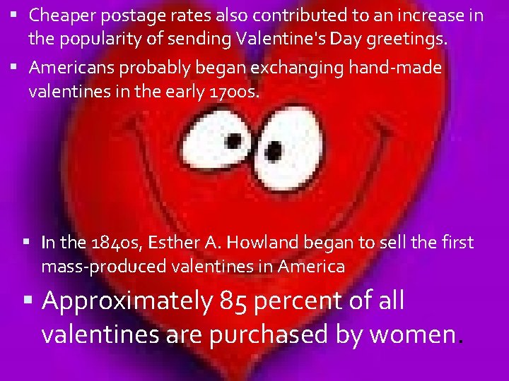  Cheaper postage rates also contributed to an increase in the popularity of sending