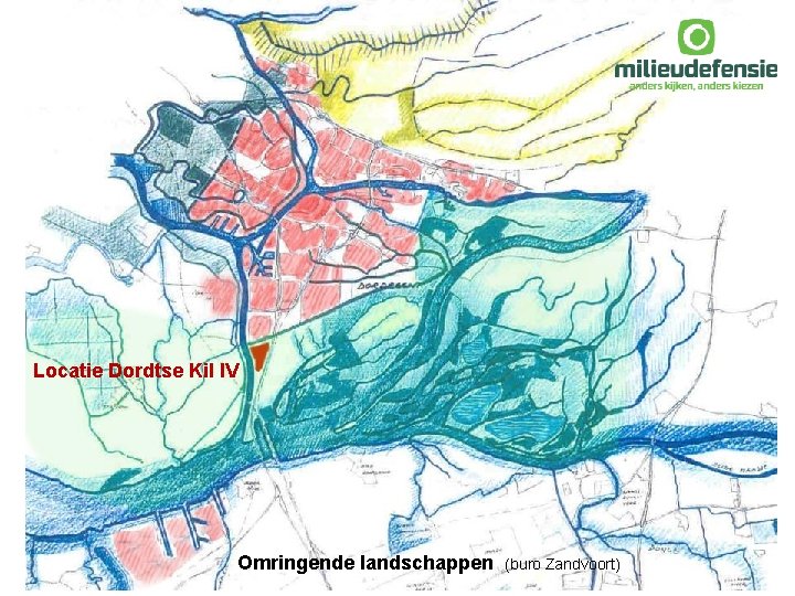 Locatie Dordtse Kil IV Omringende landschappen (buro Zandvoort) 