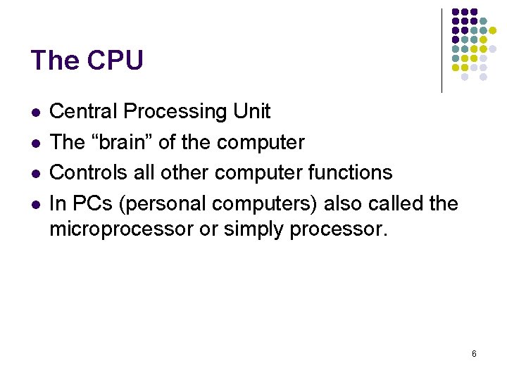 Machine Architecture and Number Systems Topics Major Computer