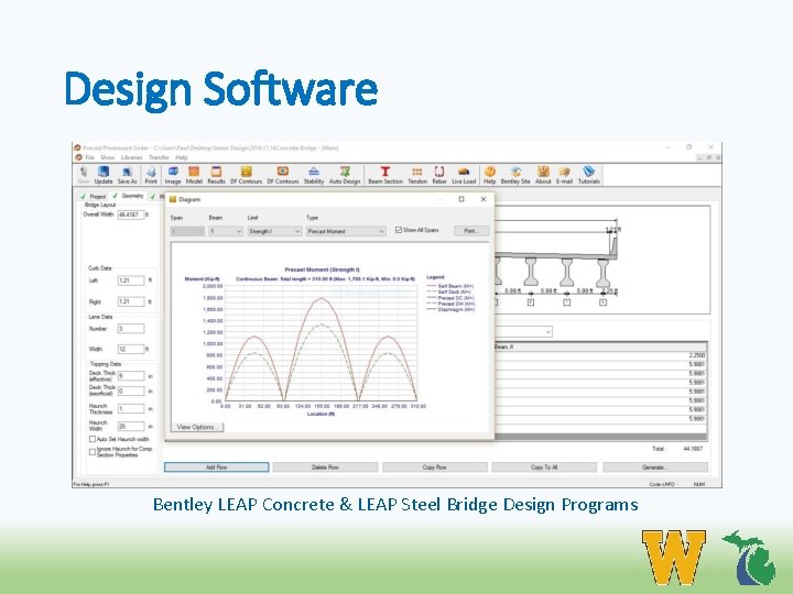 Design Software Bentley LEAP Concrete & LEAP Steel Bridge Design Programs 