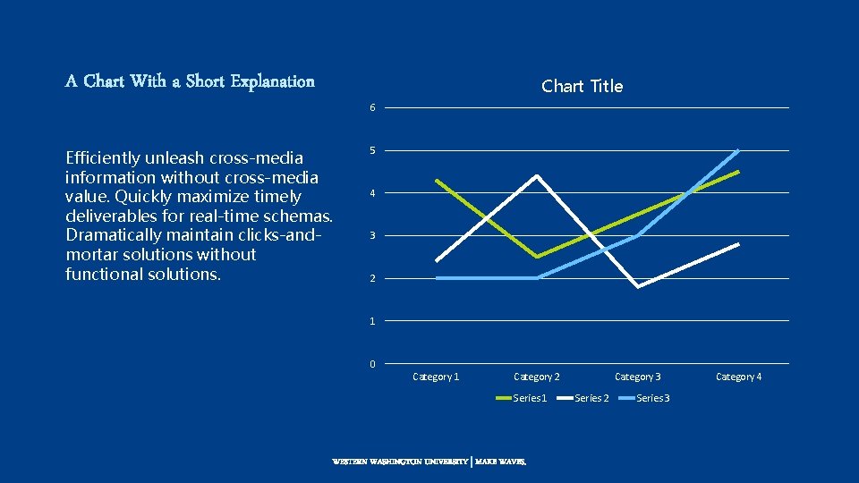 A Chart With a Short Explanation Chart Title 6 Efficiently unleash cross-media information without