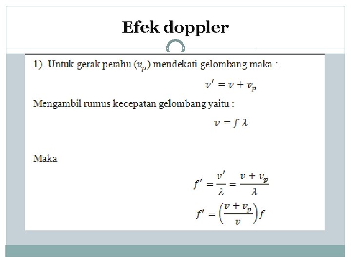 Efek doppler 