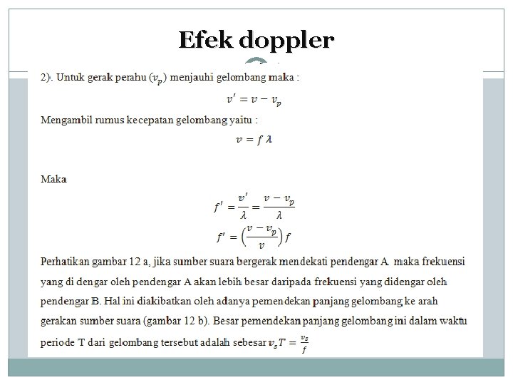 Efek doppler 
