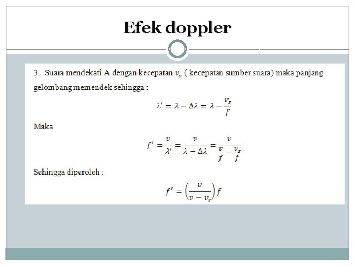 Efek doppler 
