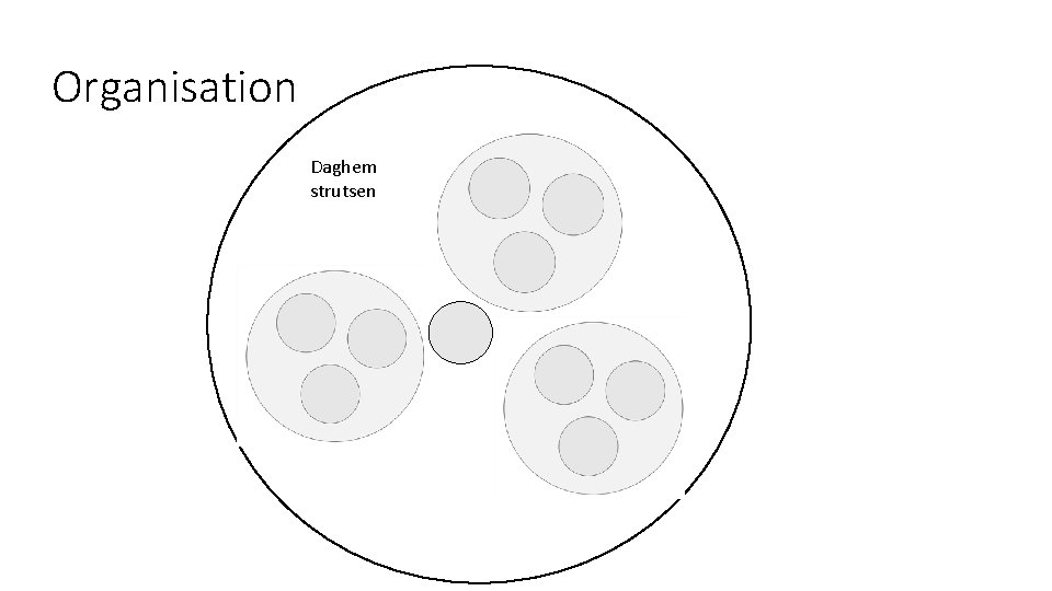 Organisation Daghem strutsen 