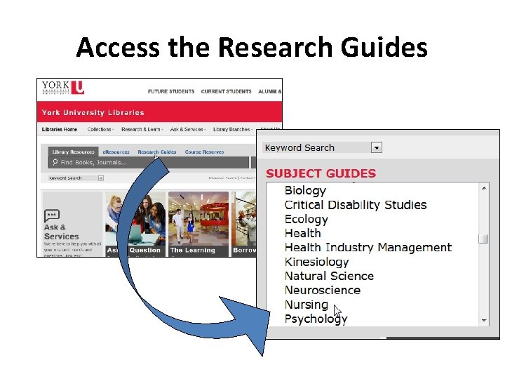 Access the Research Guides 