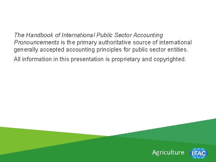 The Handbook of International Public Sector Accounting Pronouncements is the primary authoritative source of