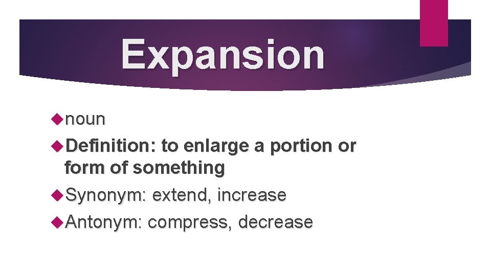 World History Vocabulary Week 4 Observation verb Definition