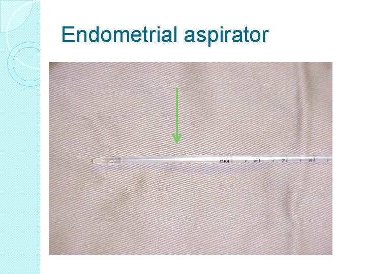 Endometrial aspirator 