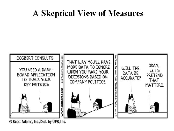 A Skeptical View of Measures 