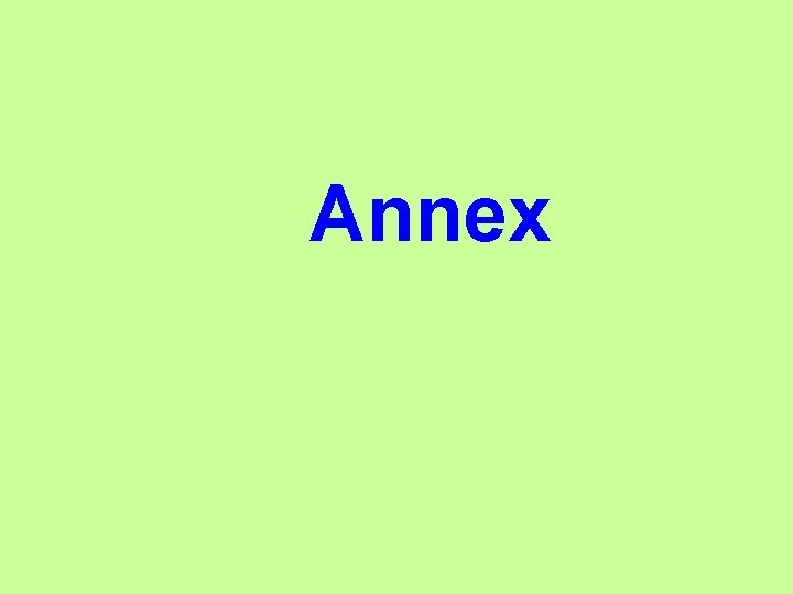 Annex 