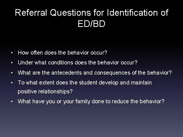 Emotional Behavioral Disorders Heres the deal Kaylen is