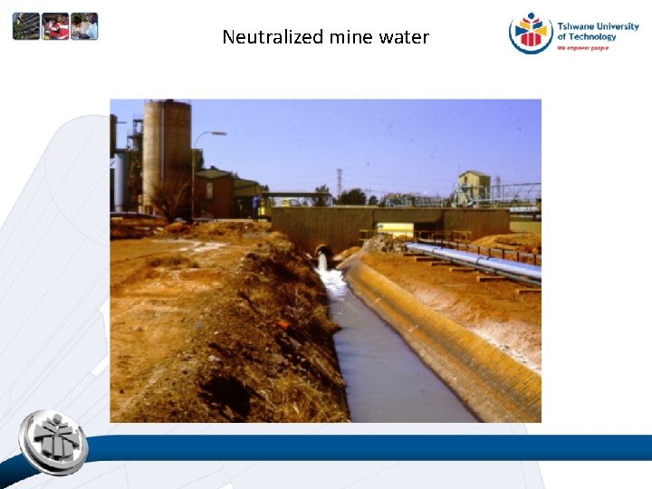 Neutralized mine water 