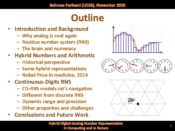 Behrooz Parhami (UCSB), November 2020 Outline • Introduction and Background – Why analog is