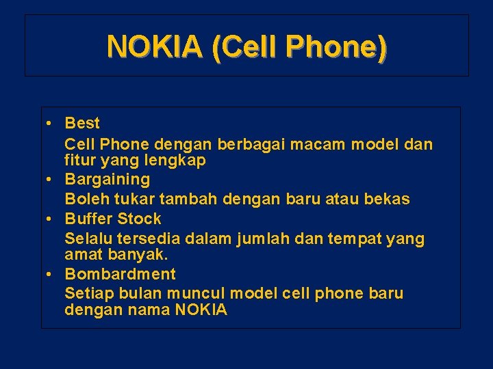 NOKIA (Cell Phone) • Best Cell Phone dengan berbagai macam model dan fitur yang