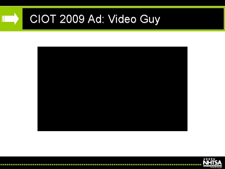 CIOT 2009 Ad: Video Guy 