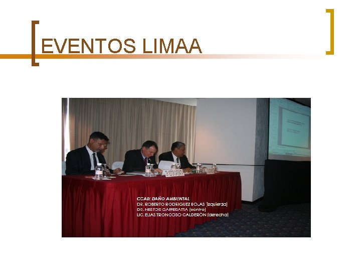 EVENTOS LIMAA 