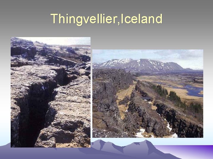 Thingvellier, Iceland 