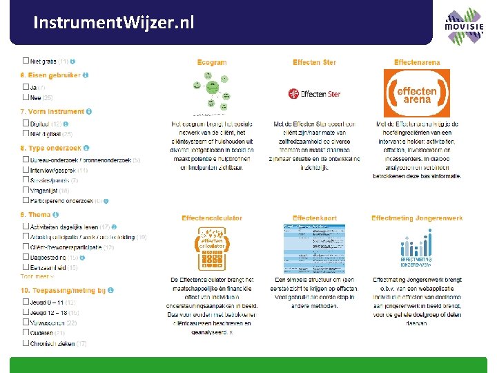 Instrument. Wijzer. nl 