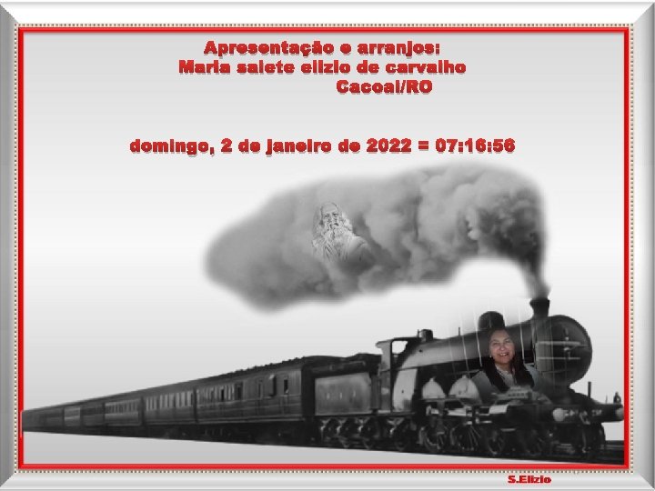 Apresentação e arranjos: Maria salete elizio de carvalho Cacoal/RO domingo, 2 de janeiro de