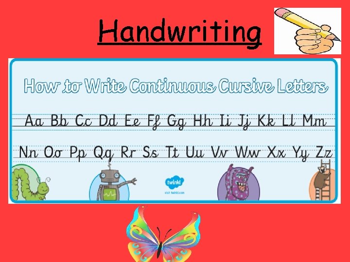 Handwriting . 