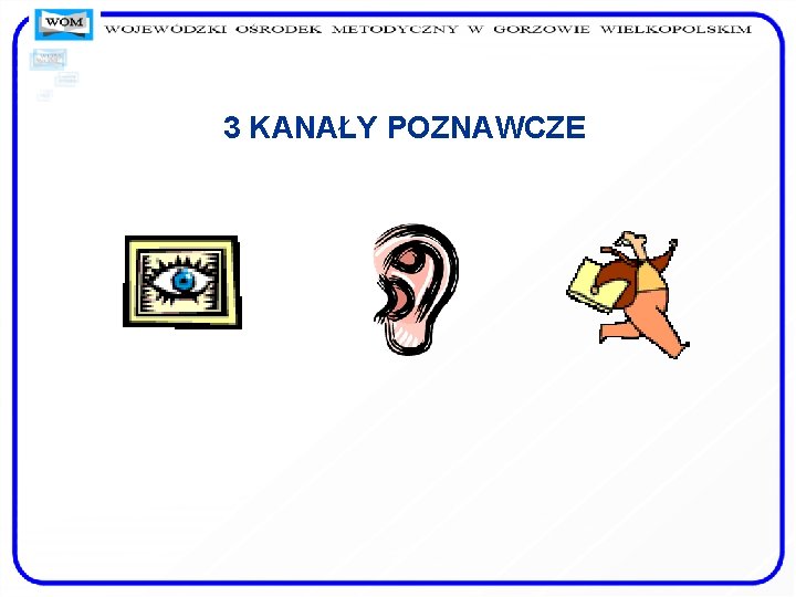 3 KANAŁY POZNAWCZE 