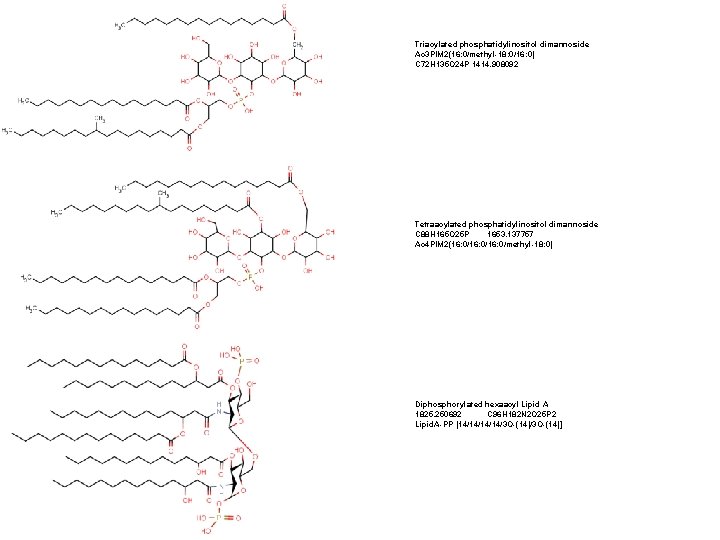 Triacylated phosphatidylinositol dimannoside Ac 3 PIM 2(16: 0/methyl-18: 0/16: 0) C 72 H 135