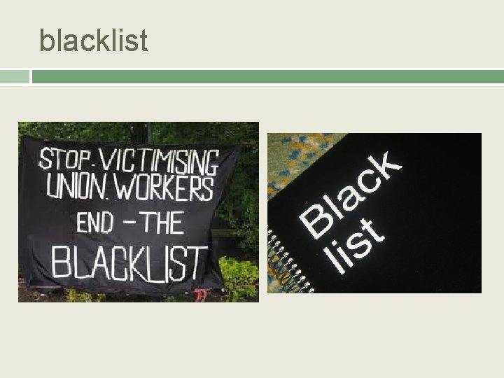 blacklist 