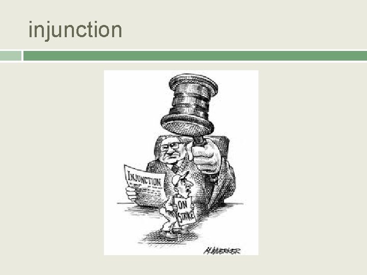 injunction 