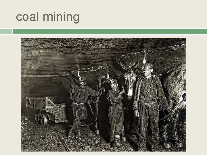 coal mining 