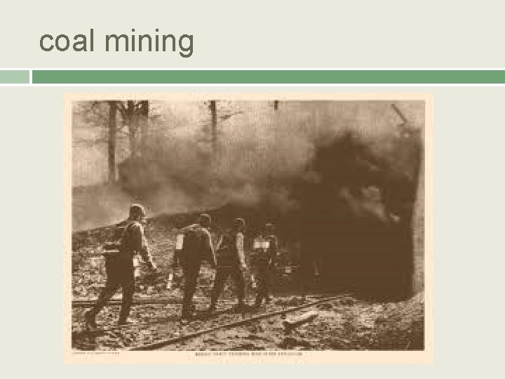 coal mining 