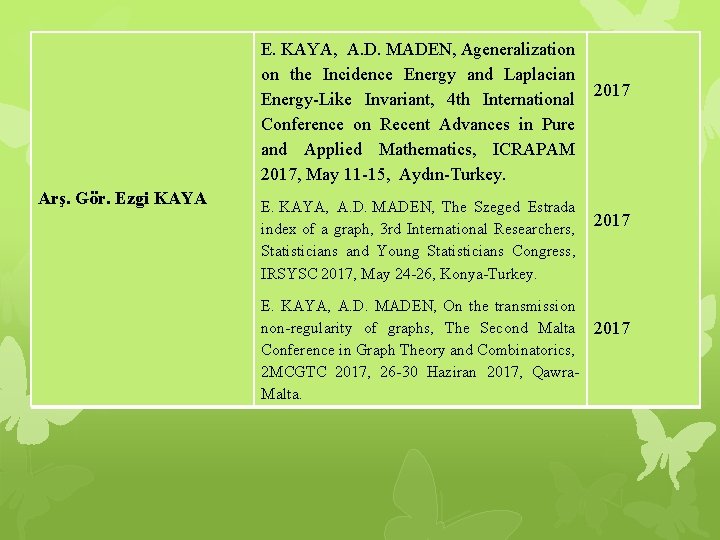 E. KAYA, A. D. MADEN, Ageneralization on the Incidence Energy and Laplacian Energy-Like Invariant,