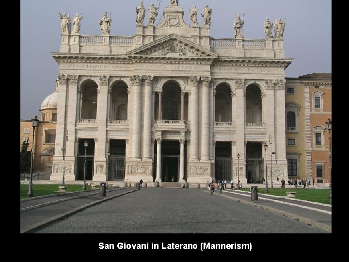 San Giovani in Laterano (Mannerism) 