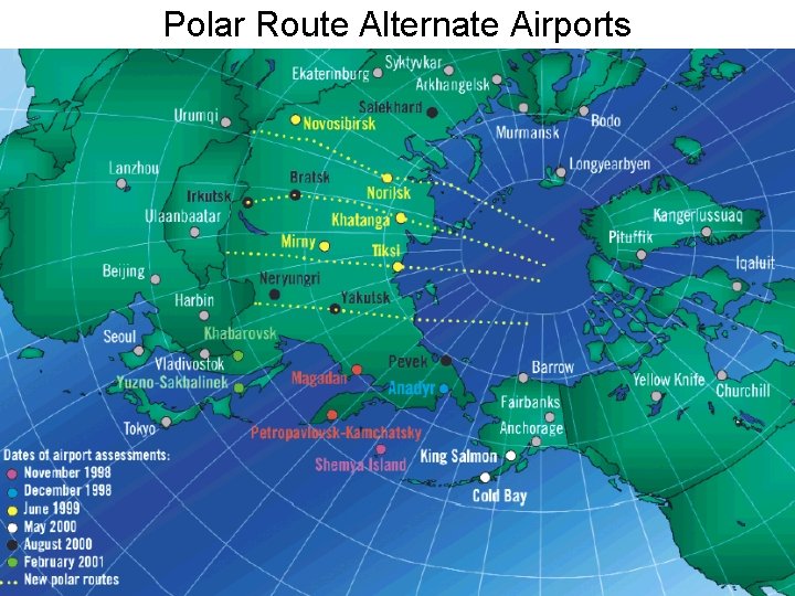 Polar Route Alternate Airports 