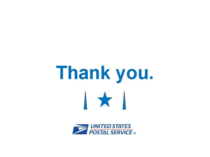 Thank you. 11 MY USPS MAILER PILOT – PROGRAM OVERVIEW 