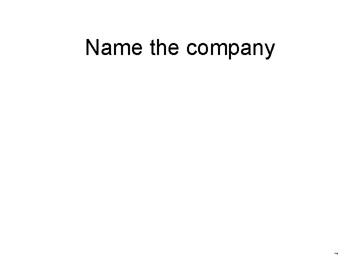 Name the company 4 