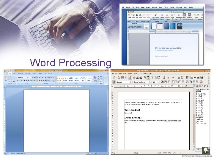 Word Processing 