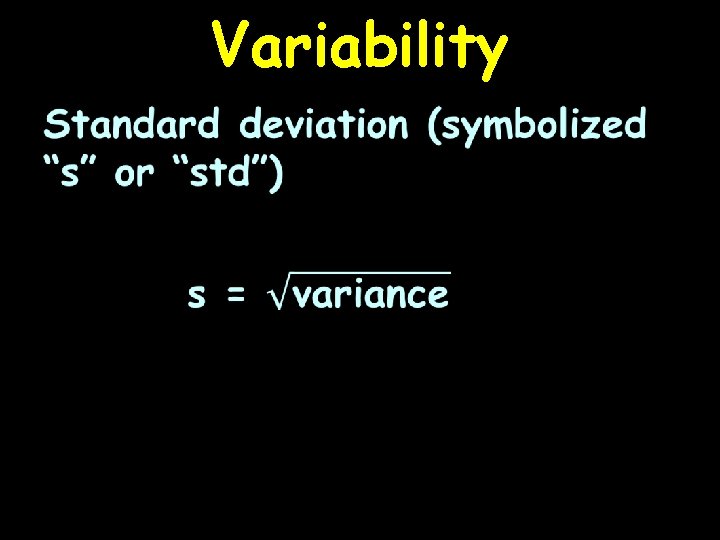 Variability 