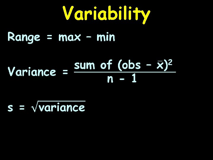 Variability 