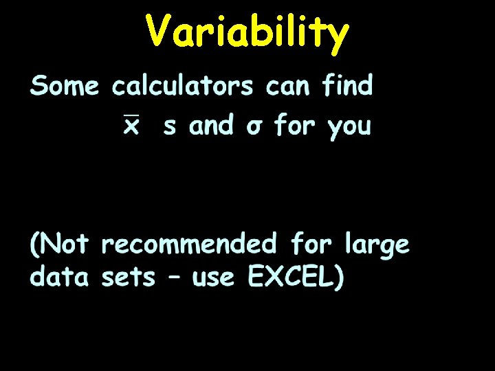 Variability 