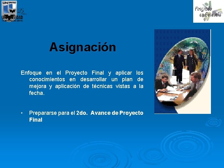 Asignación Enfoque en el Proyecto Final y aplicar los conocimientos en desarrollar un plan Asignación Enfoque en el Proyecto Final y aplicar los conocimientos en desarrollar un plan