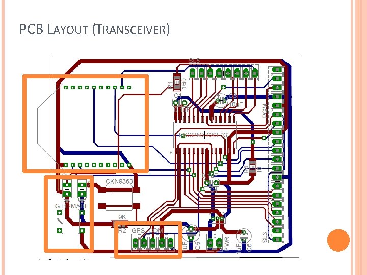 PCB LAYOUT (TRANSCEIVER) 