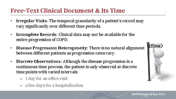Free-Text Clinical Document & Its Time • Irregular Visits: The temporal granularity of a Free-Text Clinical Document & Its Time • Irregular Visits: The temporal granularity of a